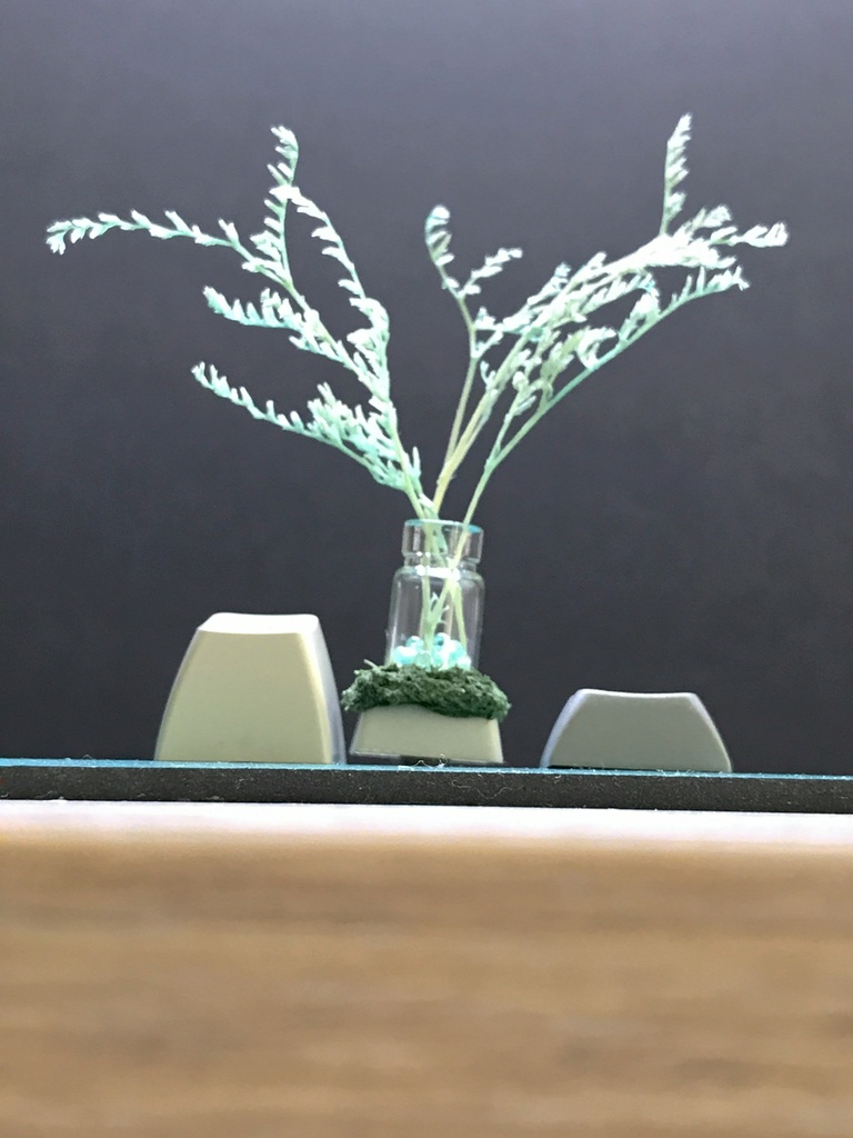 ボトルメール&レターツリーキーキャップ /  Message in a bottle & Letter tree