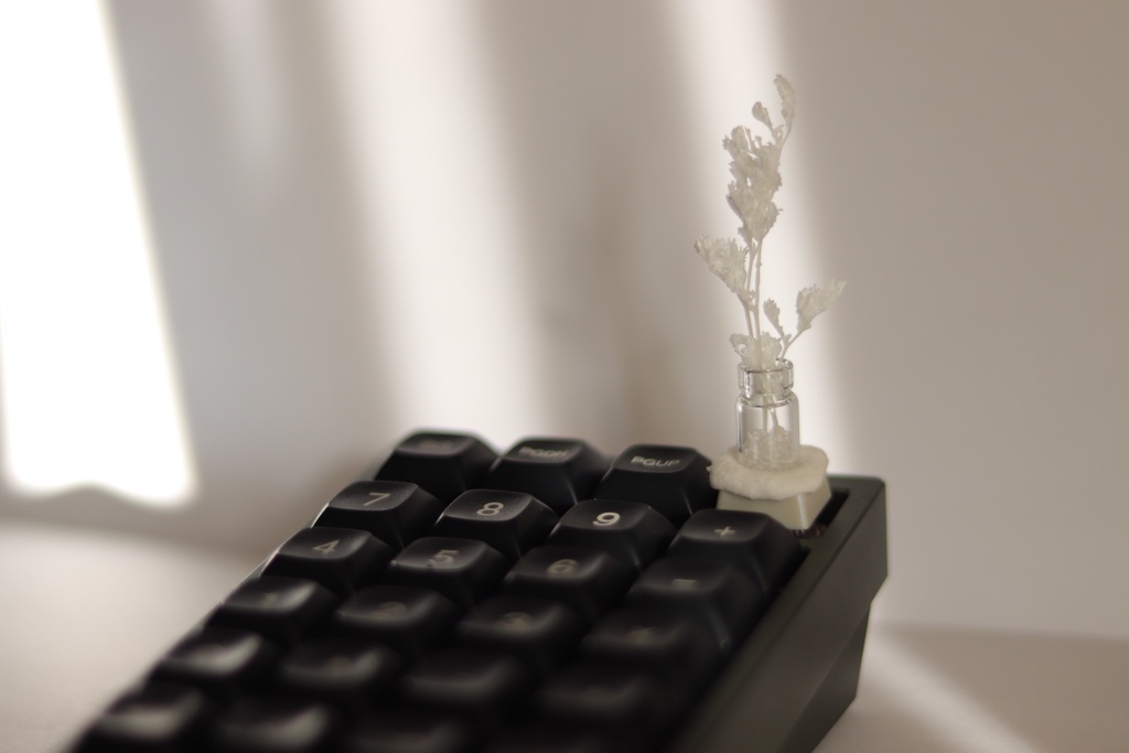 ボトルメール&レターツリーキーキャップ /  Message in a bottle & Letter tree