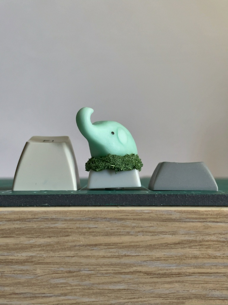 ゾウさんキーキャップ / Elephant-san