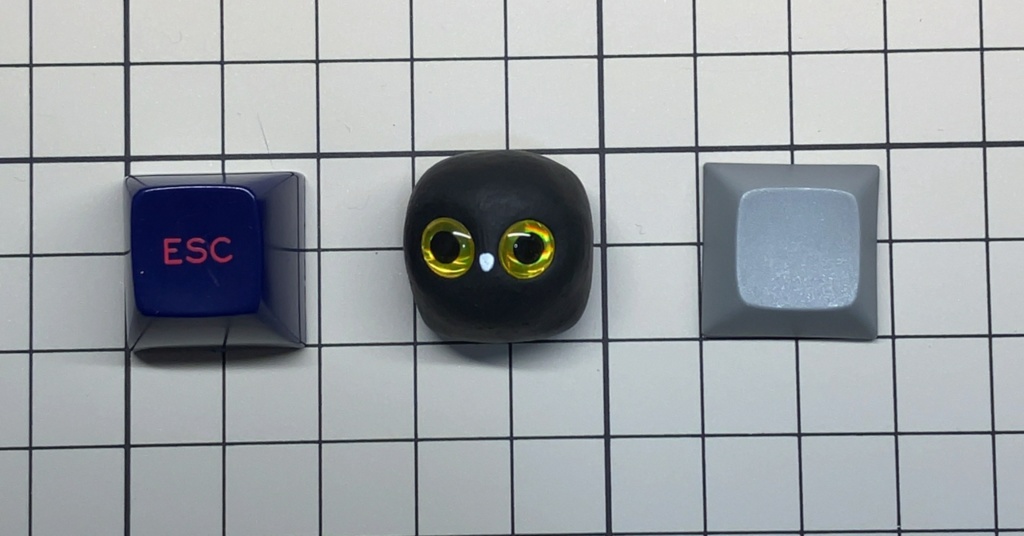 梟キーキャップ / Owl