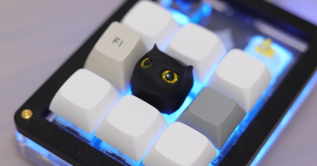 ノラ猫キーキャップ / Stray cat