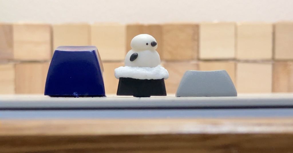 シマエナガキーキャップ / Long-tailed Tit