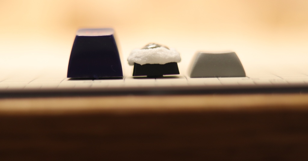 うずまき貝キーキャップ / Spiral shell