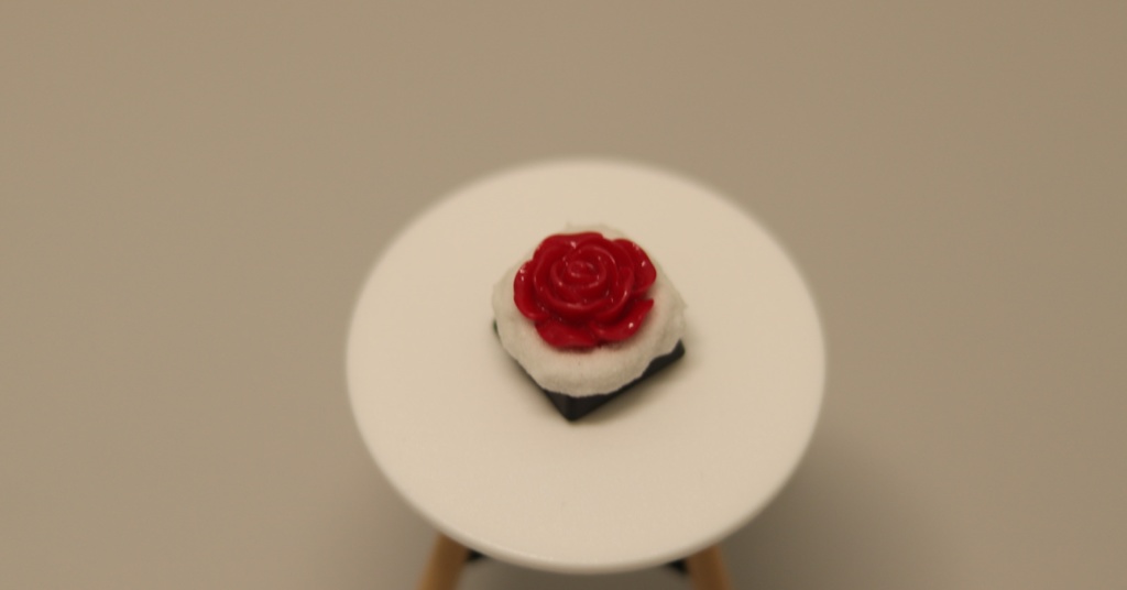 薔薇キーキャップ / Rose