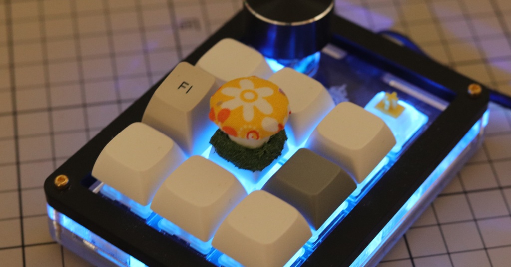 ファンシー茸キーキャップ / Fancy Mushroom