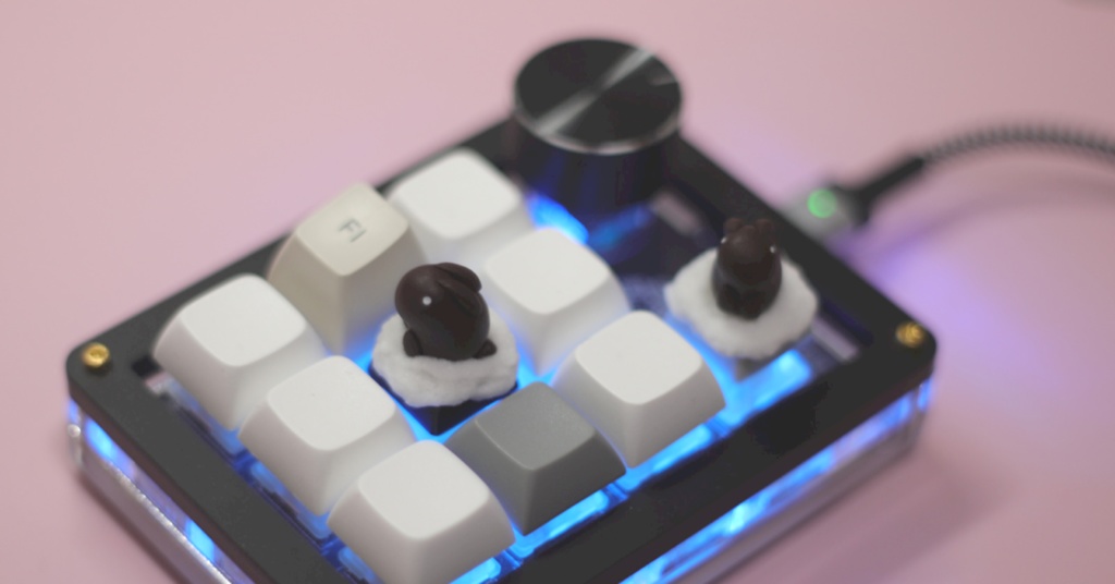 ショコラビットキーキャップ / chocolat rabbit