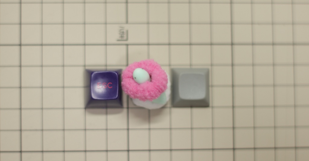 えりまきとかげキーキャップ / Frilled lizard