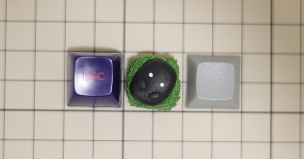 ぬりかべキーキャップ / Nurikabe the phantom