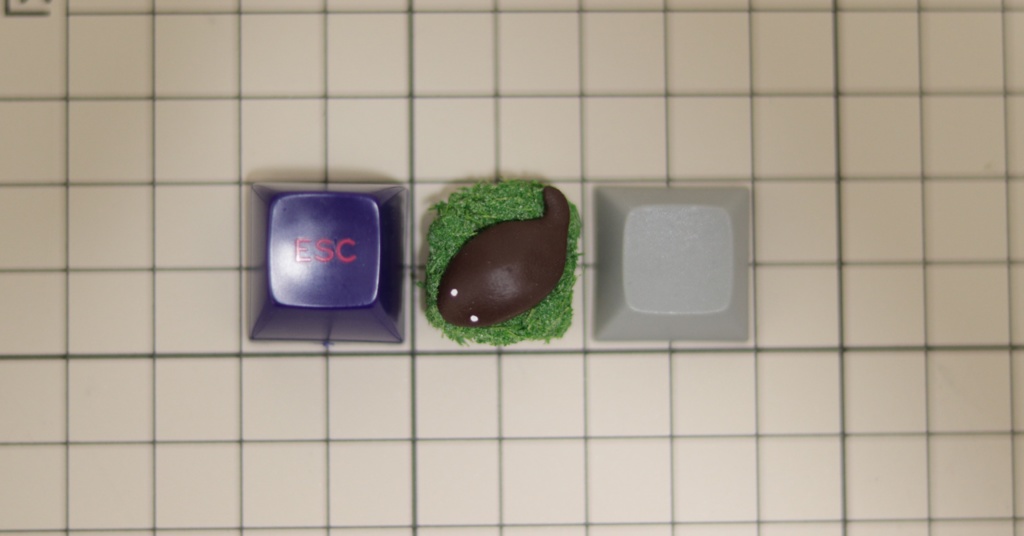 つちのこキーキャップ / Tsutinoko the mythical snake