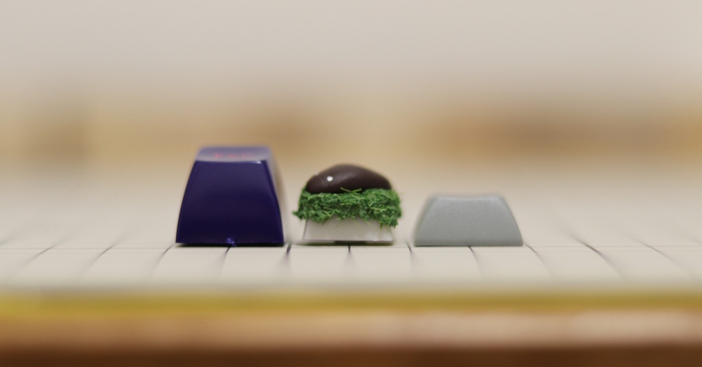 つちのこキーキャップ / Tsutinoko the mythical snake