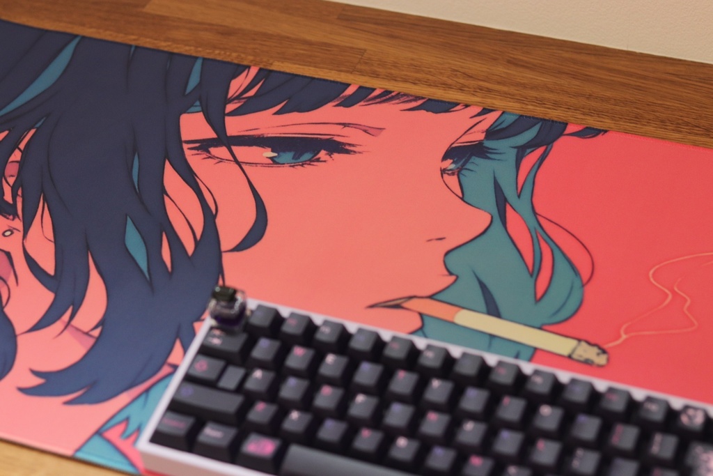 煙草 デスクマット(AIイラスト) / Smoke