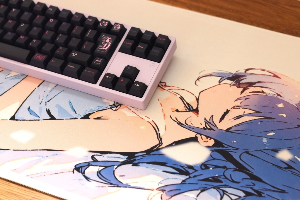 Sleeping Beauty "Violet" デスクマット(AIイラスト) / Sleeping Beauty name of "Violet"