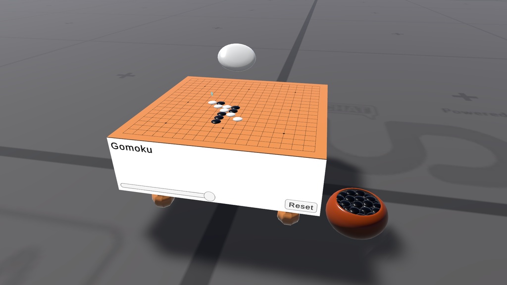 【無料】VRChat ワールドギミック 五目並べ