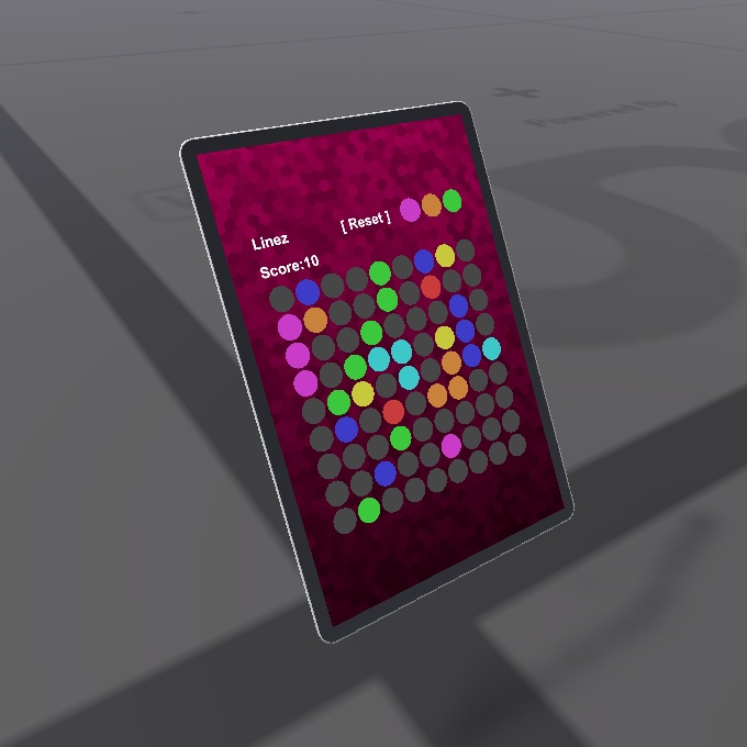 VRChat ワールドギミック Linez