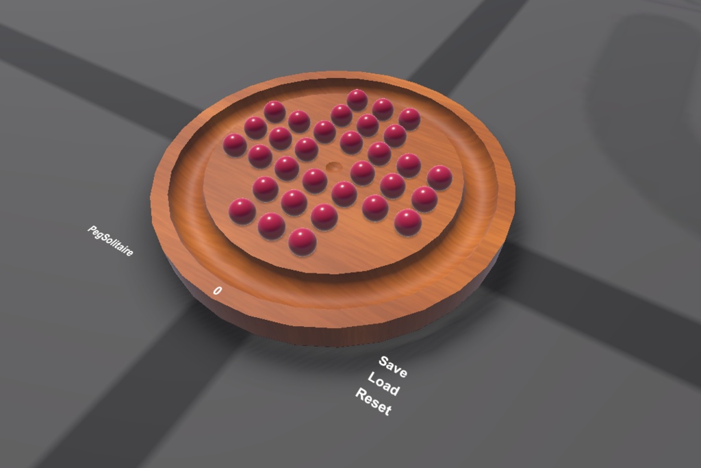 VRChat ワールドギミック ペグソリティア