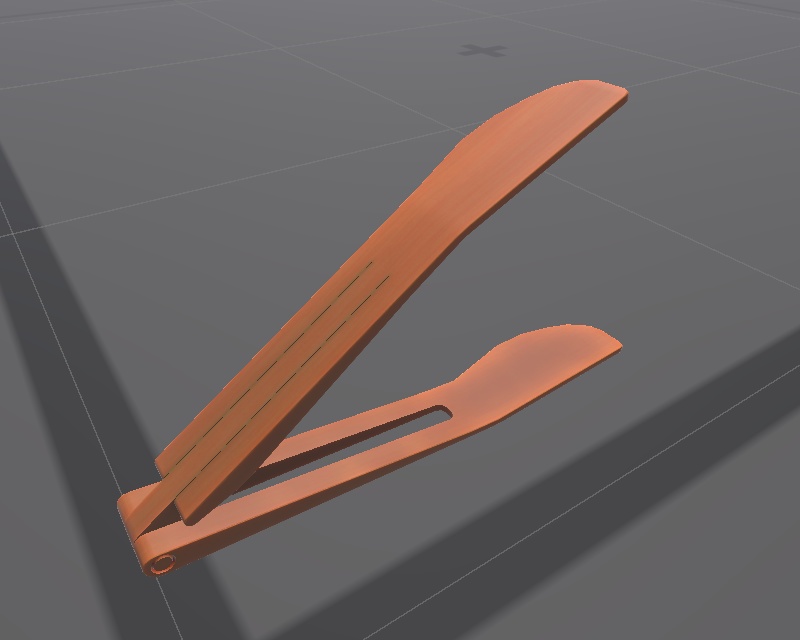 VRChat ワールドギミック プレイヤーもつかめるトング