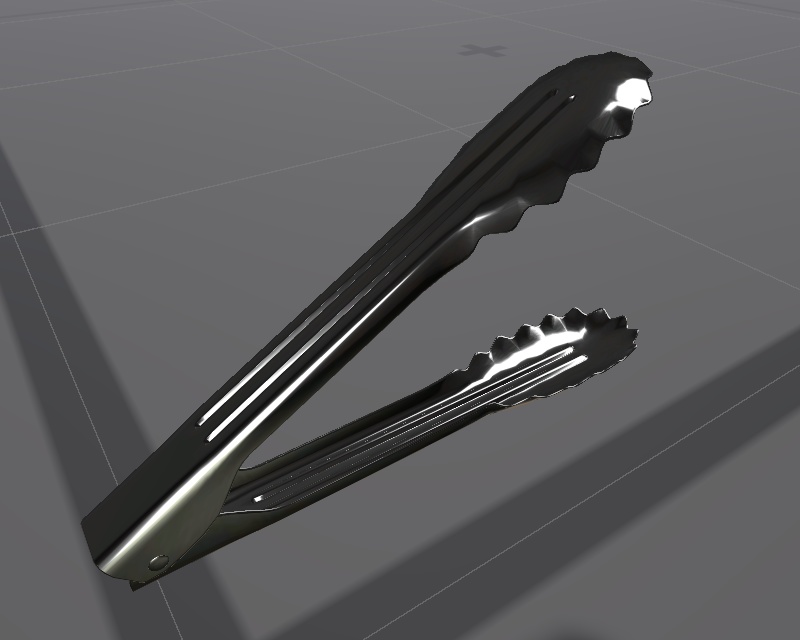 VRChat ワールドギミック プレイヤーもつかめるトング