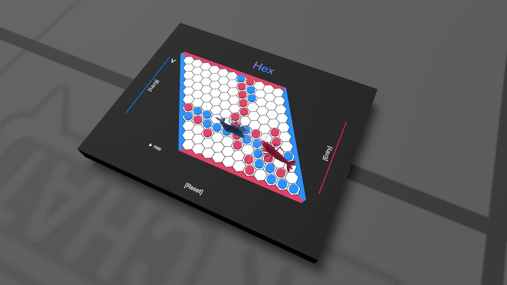 VRChat ワールドギミック ヘックス
