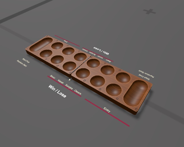 VRChat ワールドギミック マンカラ