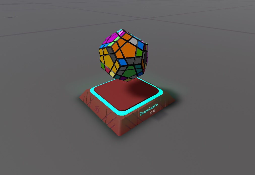 VRChat ワールドギミック ドデカヘドロンパズル