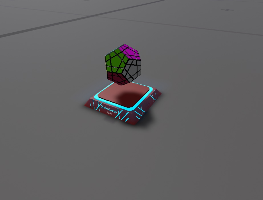 VRChat ワールドギミック ドデカヘドロンパズル