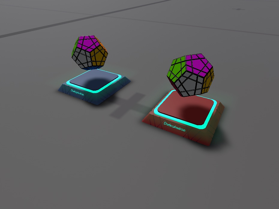 VRChat ワールドギミック ドデカヘドロンパズル