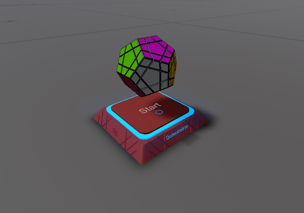 VRChat ワールドギミック ドデカヘドロンパズル
