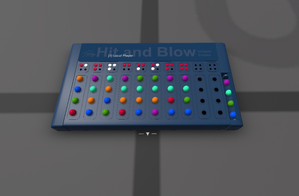 VRChat ワールドギミック ヒット&ブロー