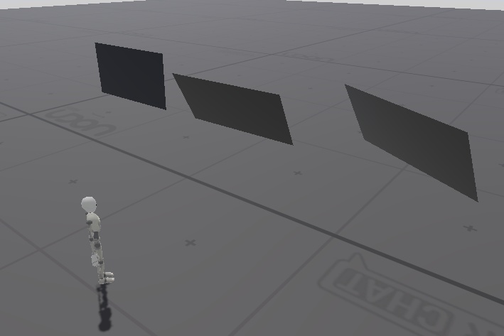 VRChat ワールドギミック LookAT