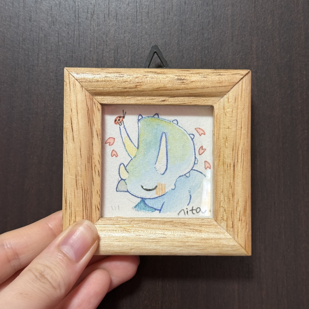 ゆる恐竜【原画】