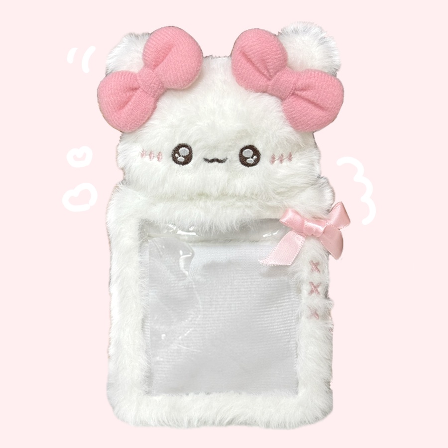 ふわきゅん♡ぬいフォトホルダー【ピンク】