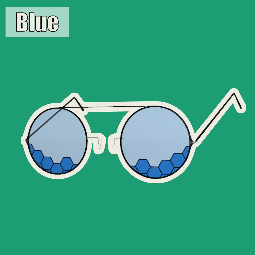 【鹿タウル対応】ハニカムサングラス HoneycombSunglasses