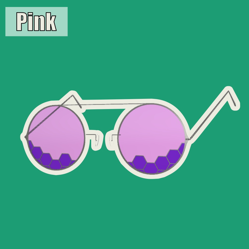 【鹿タウル対応】ハニカムサングラス HoneycombSunglasses