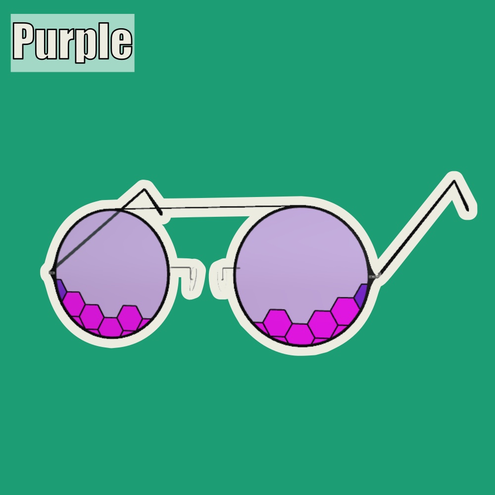 【鹿タウル対応】ハニカムサングラス HoneycombSunglasses