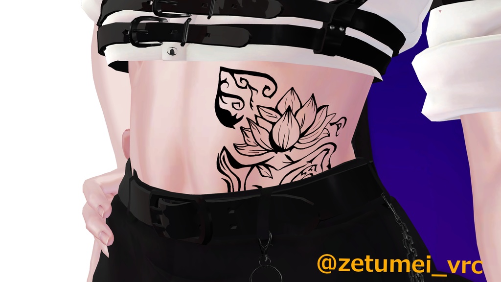 【free/無料】Lotus tatto texture