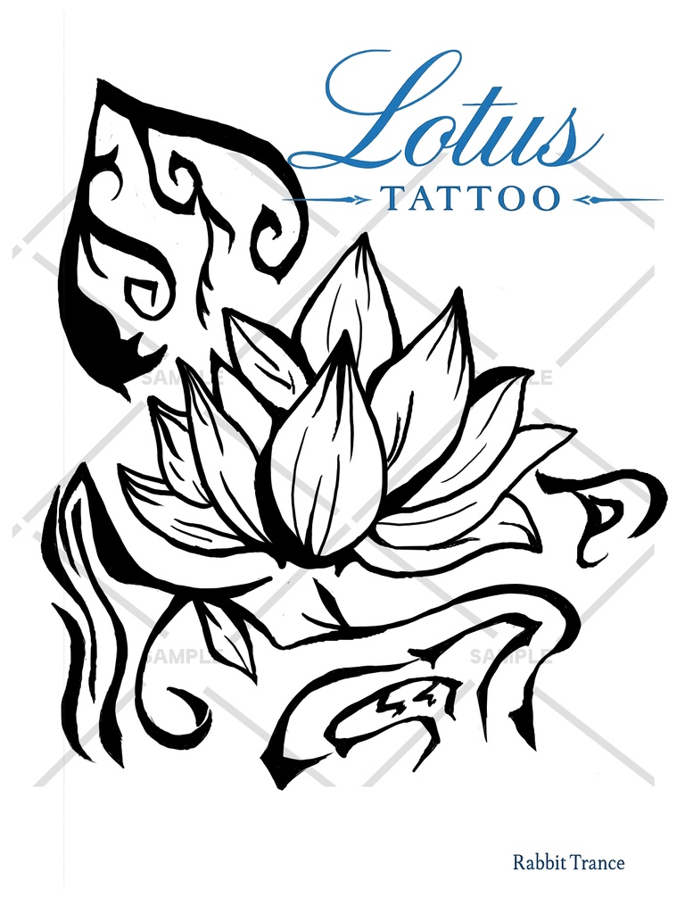 【free/無料】Lotus tatto texture