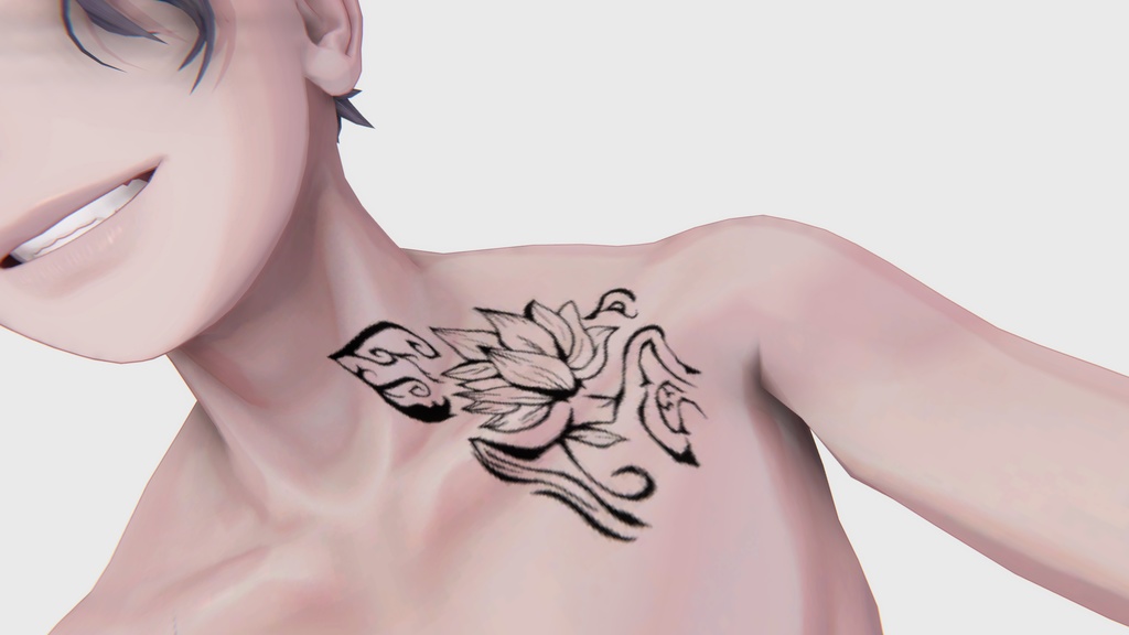 【free/無料】Lotus tatto texture