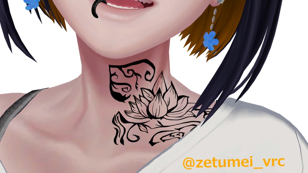 【free/無料】Lotus tatto texture