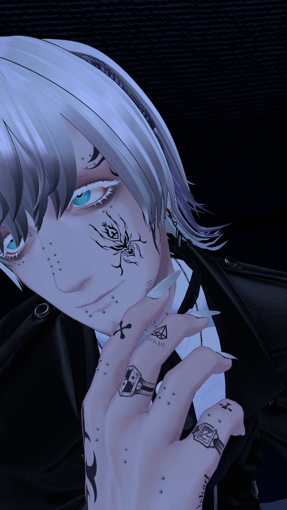 【free/無料】Spider tatto texture