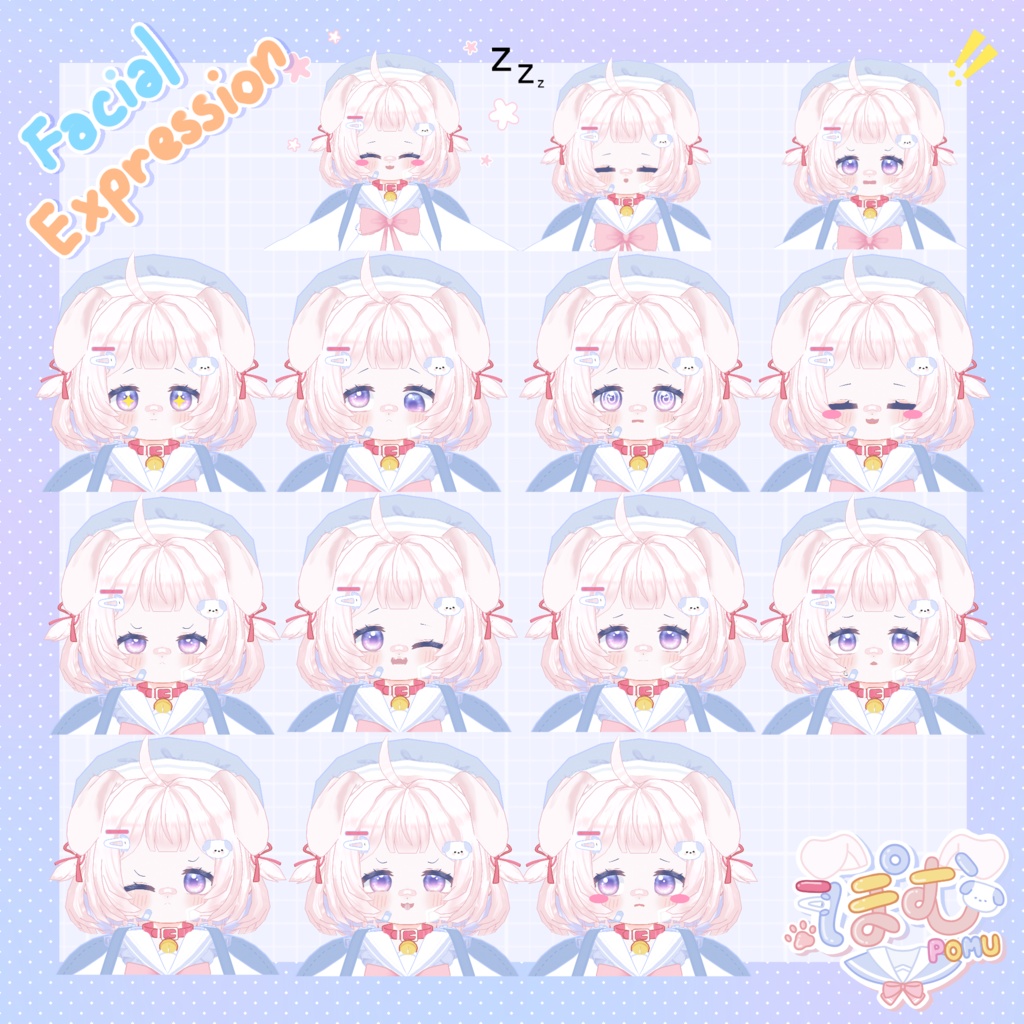 ぽむ Pomu / オリジナル 3Dモデル