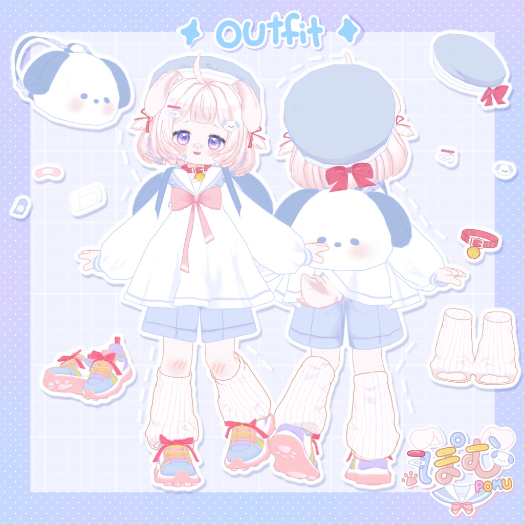 ぽむ Pomu / オリジナル 3Dモデル