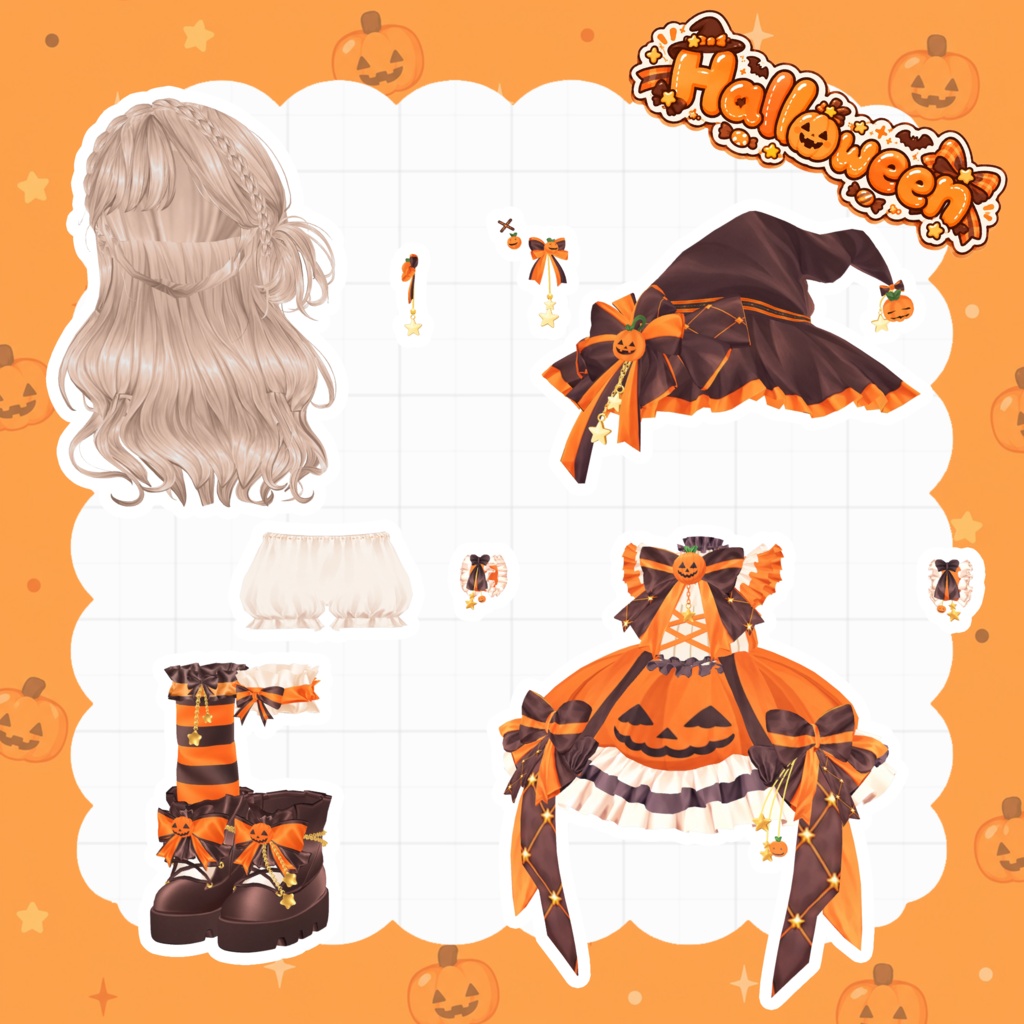 🎃⭐PumpkinHalo 【まめひなた・キプフェル】