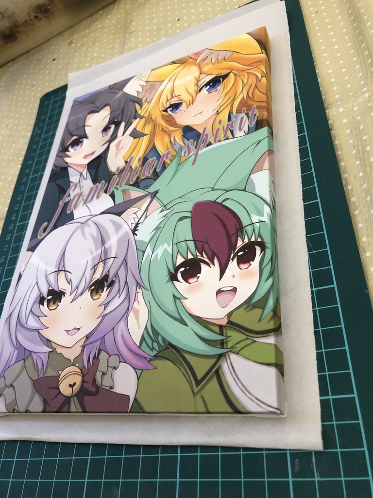 和紙アートボード/オリジナルキャラ