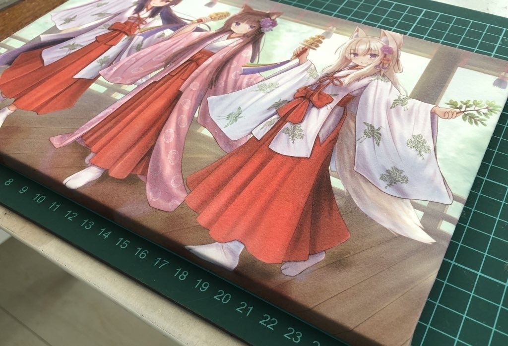 和紙オリジナルアートパネル「神楽舞」