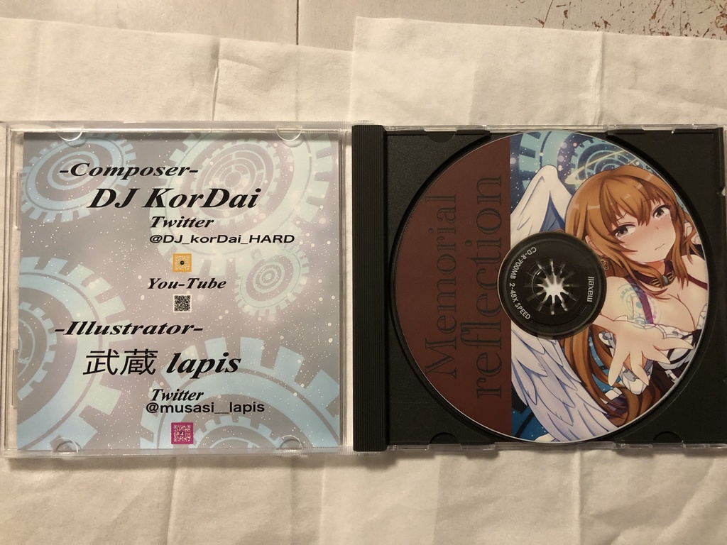 「Memorial reflection」ショートアルバムCD