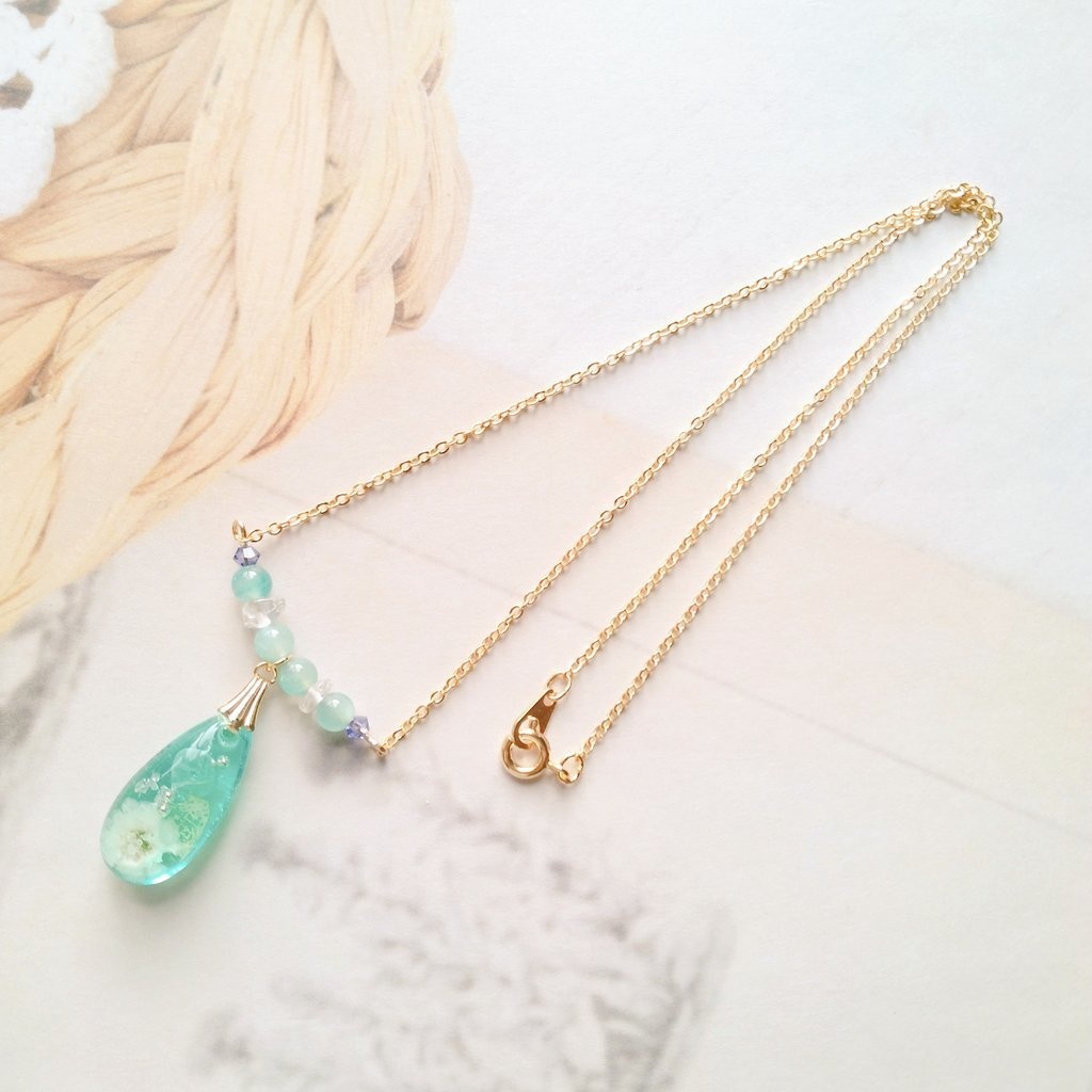 Tropfen🐾 ネックレス