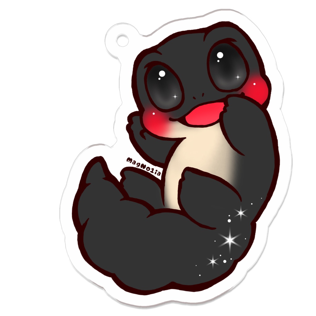 【全8種】ちびレオパアクリルキーホルダー