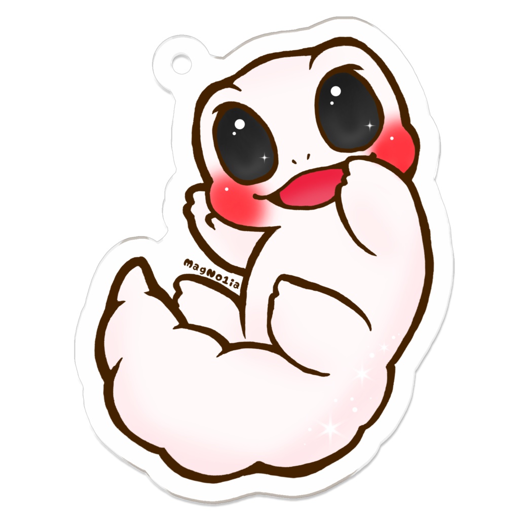 【全8種】ちびレオパアクリルキーホルダー