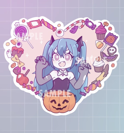 Customizable Character Commission / Kawaii Aesthetic / Custom Art / Premade / DIY / YCH