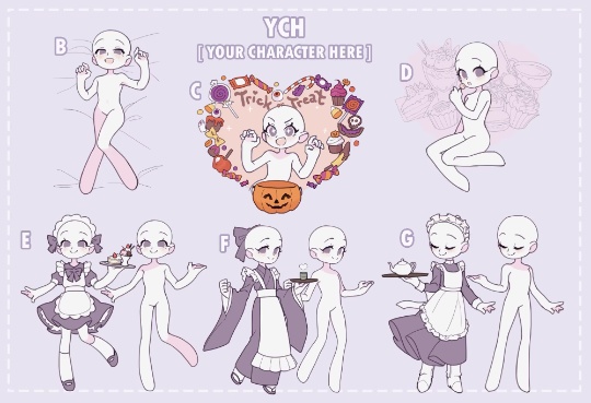 Customizable Character Commission / Kawaii Aesthetic / Custom Art / Premade / DIY / YCH